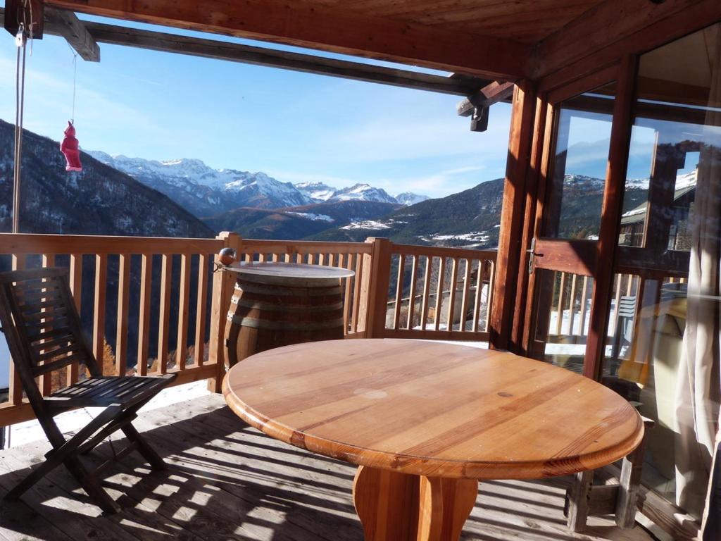 Chalet Panoramique Chateau-Ville-Vieille Экстерьер фото